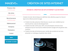 Tablet Screenshot of imagevo.fr